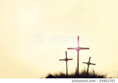 shining holy cross of jesus christ 84862391