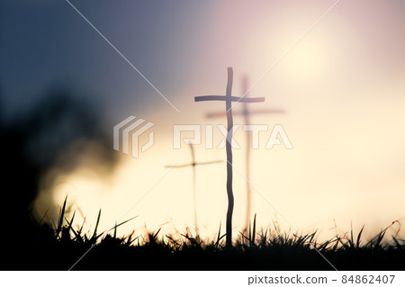shining holy cross of jesus christ 84862407