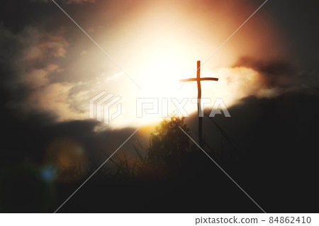 shining holy cross of jesus christ 84862410