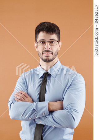 Confident Smiling Entrepreneur Confident Smiling Entrepreneur 84862517