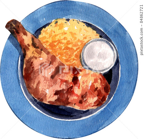 Singapore food watercolor png clipart Singapore food watercolor png clipart 84862721