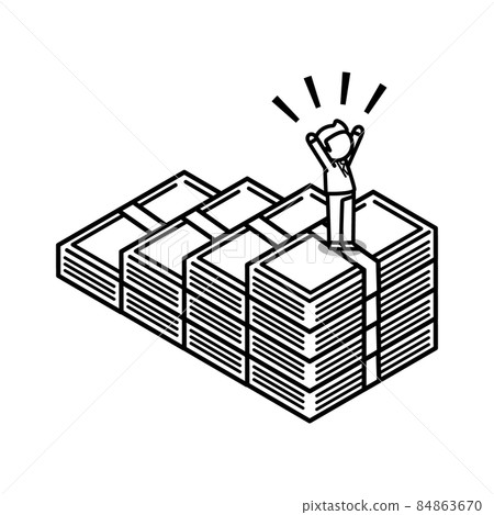 Money isometric success investment Money isometric success investment 84863670
