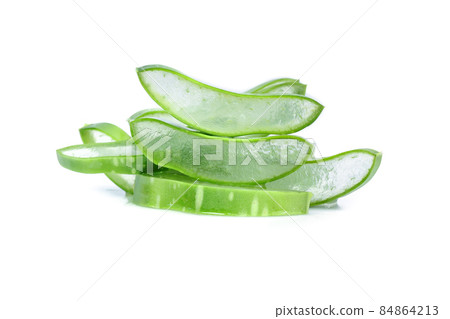 aloe vera fresh leaf with isolated background aloe vera fresh leaf with isolated background 84864213