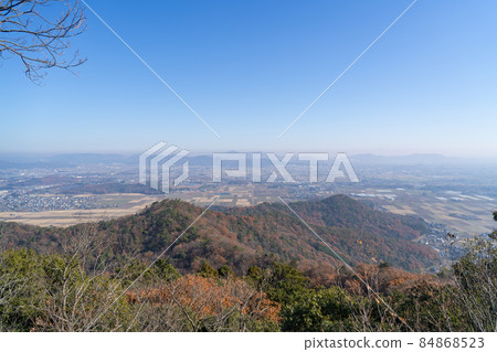 View from the observation deck of Mt. Myogi (Ashikaga City, Tochigi Prefecture) 84868523