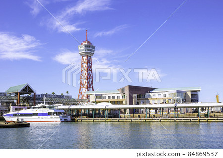 Hakata Port Tower Symbol Hakata Port Tower (Hakata-ku, Fukuoka City) Hakata Port Tower Symbol Hakata Port Tower (Hakata-ku, Fukuoka City) 84869537
