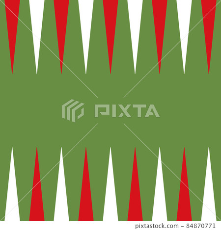 Backgammon background square green - Stock Illustration [84870771] - PIXTA