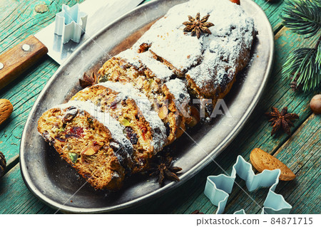 Stollen, a German Christmas pie Stollen, a German Christmas pie 84871715