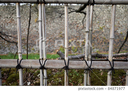 Bamboo fence 84871977