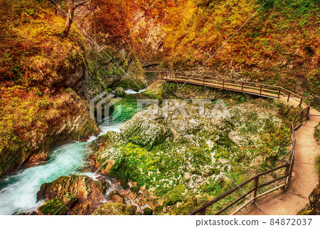 Vintgar gorge, Slovenia 84872037