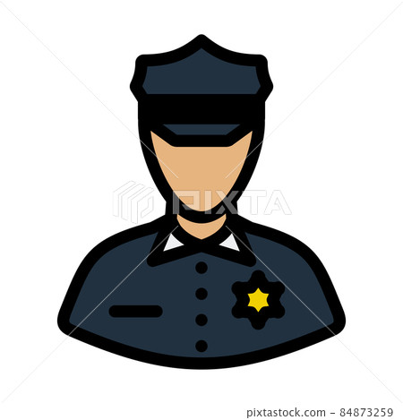 Policeman Icon Policeman Icon 84873259