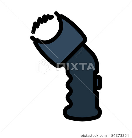 Police Stun Gun Icon 84873264