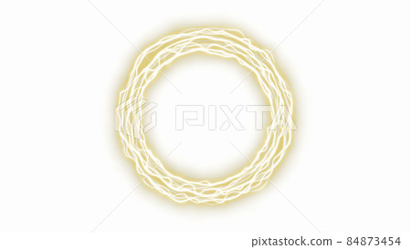 CG laser beam that shines in a ring 84873454