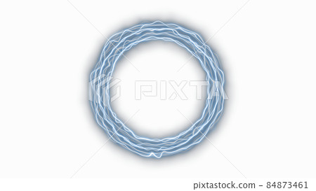 CG laser beam that shines in a ring 84873461