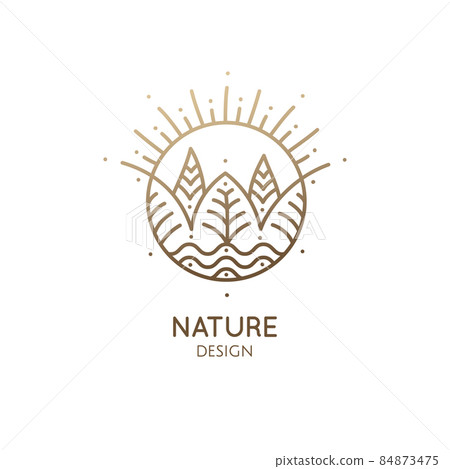 Round logo landscape Round logo landscape 84873475