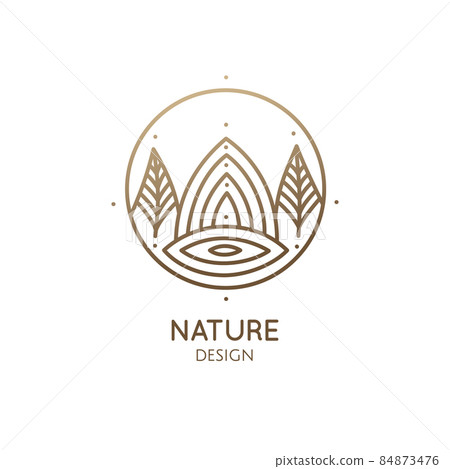 Round logo landscape Round logo landscape 84873476
