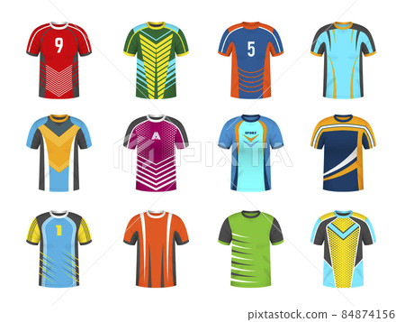 Blank Football Shirt Template Vector Images (over 4,000)