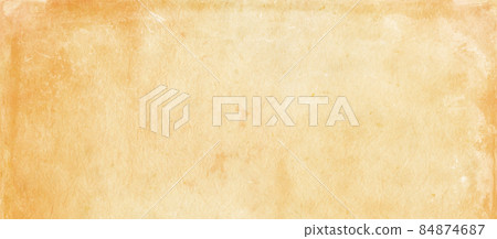 Old parchment paper. Banner texture 84874687