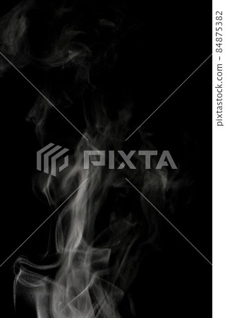 Steam, steam, steam, smoke, aerosols taken on a black background Steam, steam, steam, smoke, aerosols taken on a black background 84875382