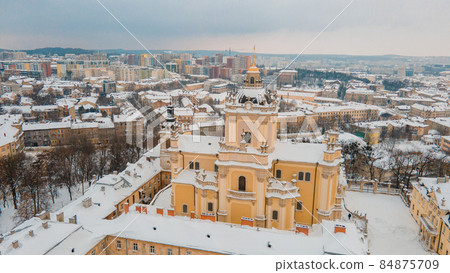 Cathedral of Saint George aerial view 84875709