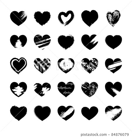 Collection of Grunge Hearts Frames Collection of Grunge Hearts Frames 84876079