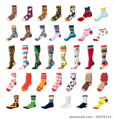 Set of Different Socks 84876124