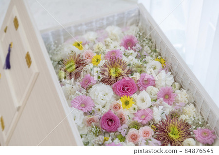 Funeral flower case farewell flower image 84876545