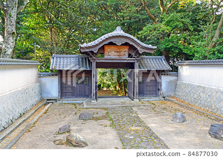 福岡縣北九州市奧巴庫宗的寺院福重寺富士門 福岡縣北九州市奧巴庫宗的寺院福重寺富士門 84877030