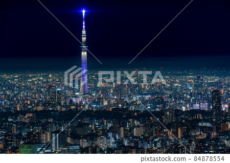 池袋陽光60的城市夜景 池袋陽光60的城市夜景 84878554