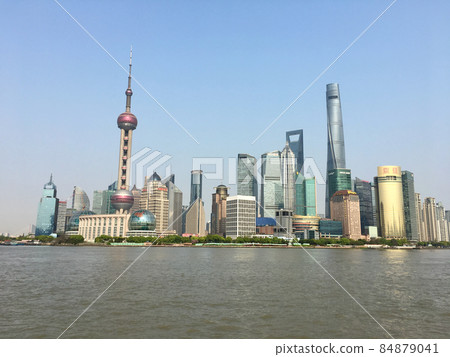 黃浦江和上海市區 84879041