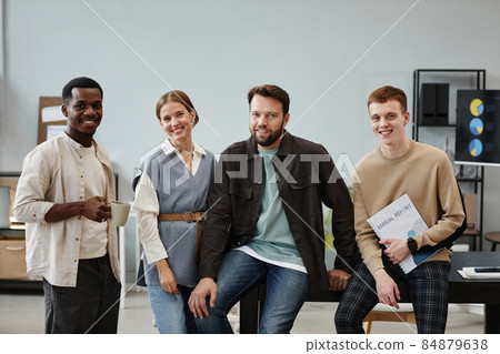 Successful business people at office Successful business people at office 84879638