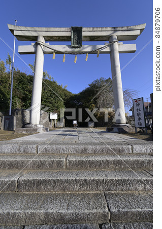以中獎聞名的磯崎神社的鳥居 84879706
