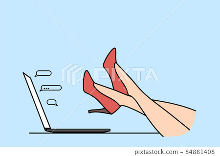 Elegance and fashion on work concept. Elegance and fashion on work concept. 84881408