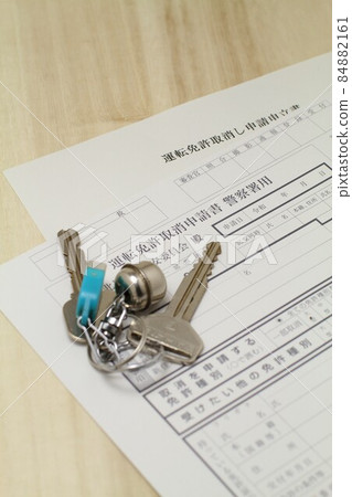 Driver's license return, driver's license revocation application petition 84882161