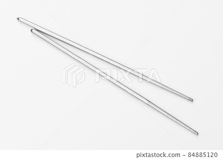Beautiful sticks for sushi isolated on a white background 84885120