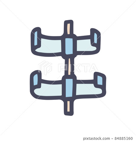 pipe mount color vector doodle simple icon pipe mount color vector doodle simple icon 84885160