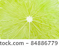 Green lime slice macro closeup background texture 84886779