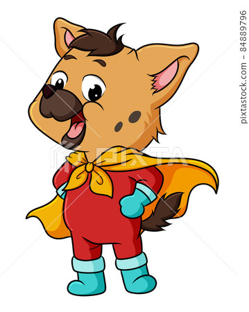 The superhero hyena is the strongest and famous in zoo 84889796