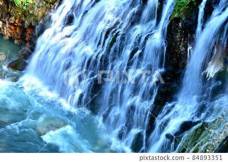 Shirahige Waterfall Blue River Aokawa Shirogane Onsen Shirogane, Biei-cho, Hokkaido 84893351
