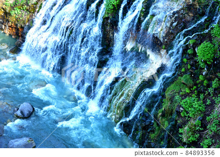 Shirahige Waterfall Blue River Aokawa Shirogane Onsen Shirogane, Biei-cho, Hokkaido 84893356