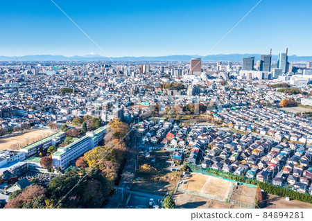 浦和西高中附近的“埼玉縣”鳥瞰圖 浦和西高中附近的“埼玉縣”鳥瞰圖 84894281