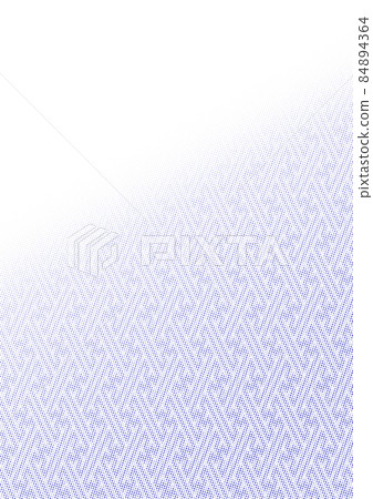 Halftone Saaya-shaped white with dark blue (background material) 84894364