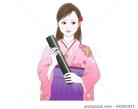 側眼的袴女人 側眼的袴女人 84895933