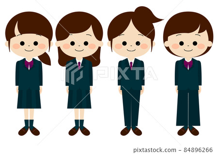 穿制服的學生 穿制服的學生 84896266