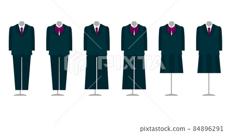 Various combinations of uniforms - Stock Illustration [84896291] - PIXTA