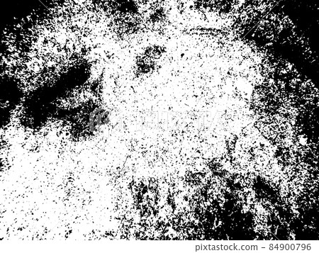 Black and white grunge. Distress overlay texture. Abstract surface dust and rough dirty wall background concept.  Distress illustration simply place over object to create grunge effect. Vector EPS10. 84900796