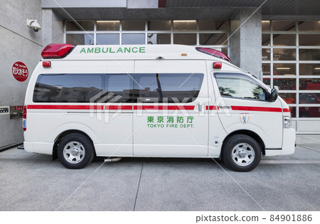 Ambulance, special vehicle, automobile, vehicle, Tokyo Fire Department, emergency situation Ambulance, special vehicle, automobile, vehicle, Tokyo Fire Department, emergency situation 84901886