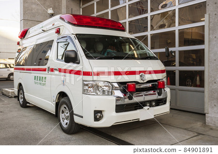 救護車、特種車輛、汽車、車輛、東京消防廳、緊急情況 84901891