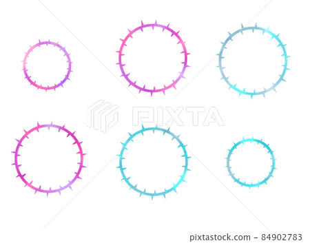 刺水彩框架 刺水彩框架 84902783