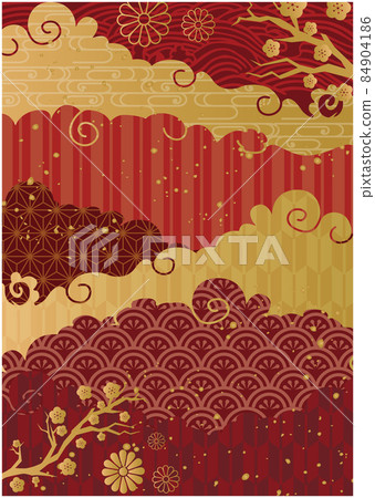 日式日式圖案背景 日式日式圖案背景 84904186
