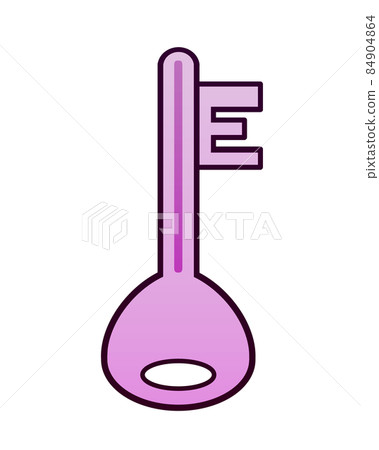 Key (pink) - Stock Illustration [84904864] - PIXTA